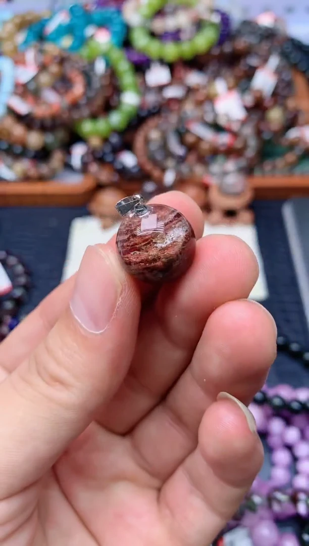 合金吊坠(赠链)水晶49