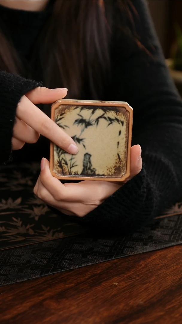 【闪购商品】杯子茗片集竹子四方小杯垫