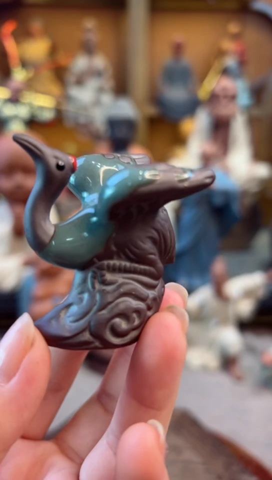 紫砂茶宠器闵茶宠摆件