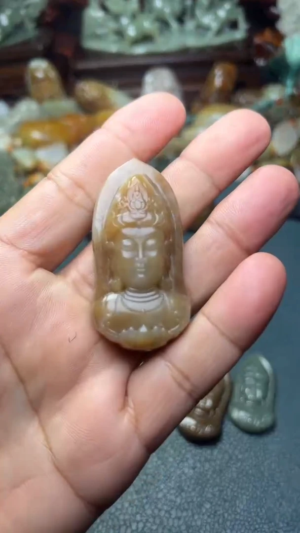 未镶嵌和田玉挂件-