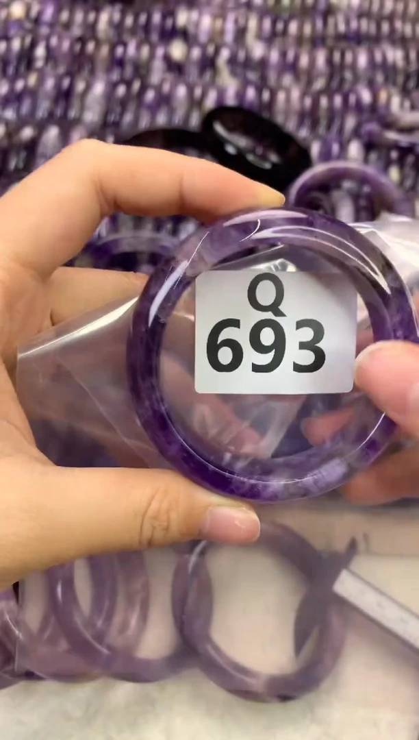 【闪购商品】水晶水晶手镯Q未镶嵌693-52