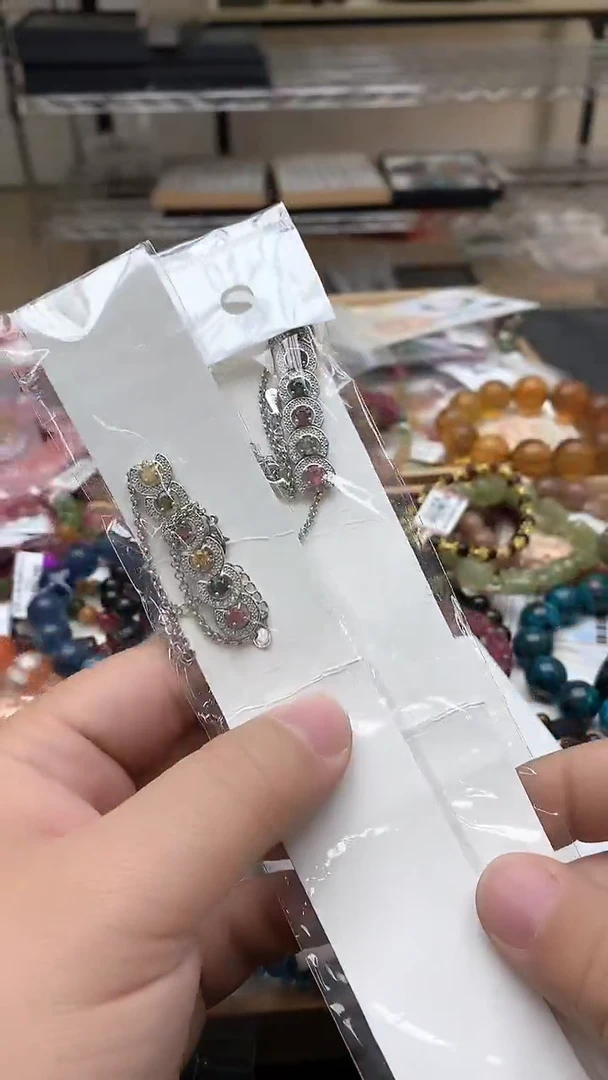 【闪购商品】碧玺手链银S925镶嵌多样性发一130