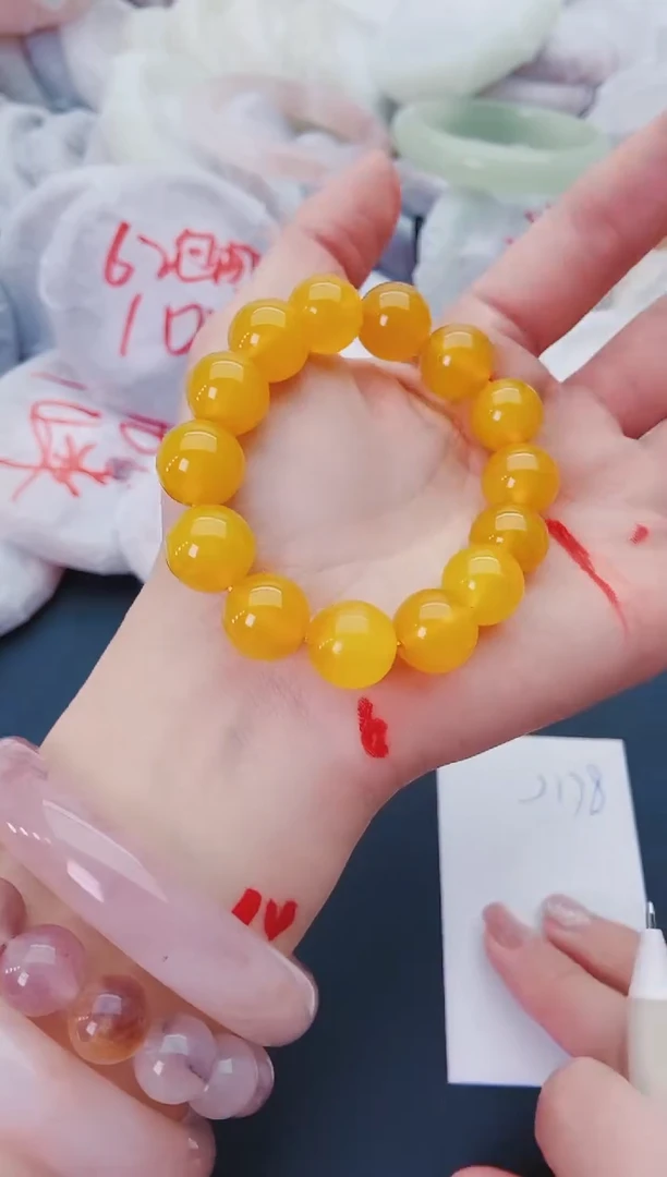 未镶嵌手镯石英质玉J178-14