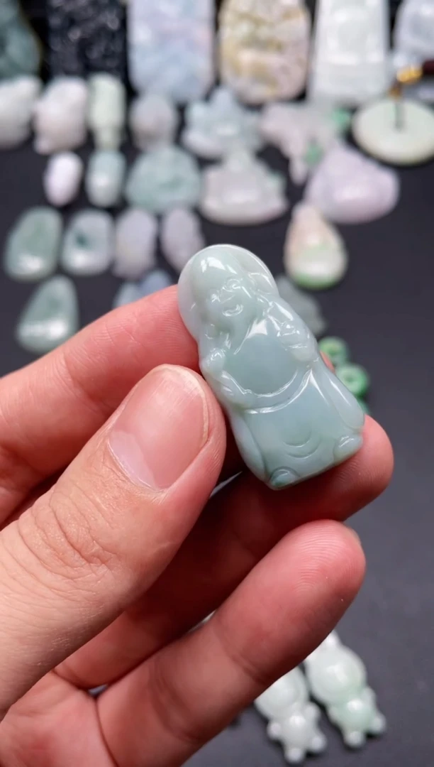 翡翠未镶嵌颈饰天然翡翠a货
