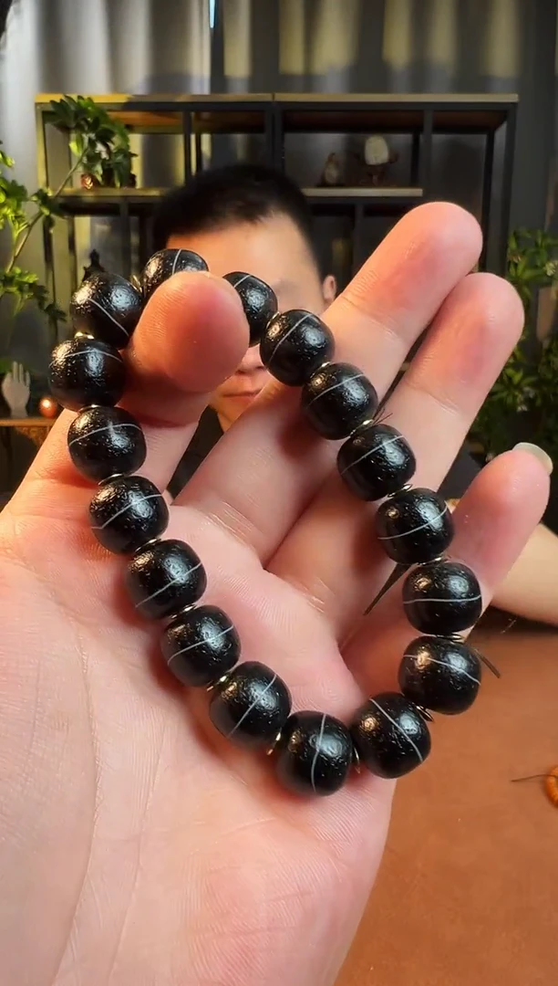玛瑙/玉髓手串未镶嵌药师串13+