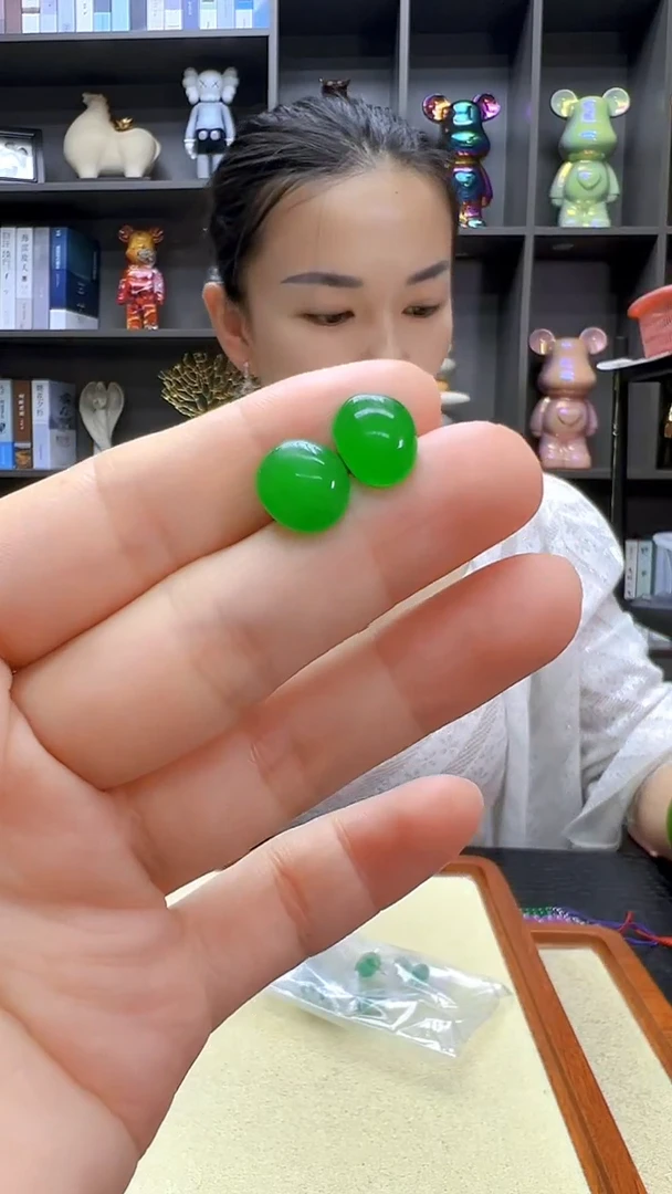翡翠14K金镶嵌颈饰丹丹diy劲饰