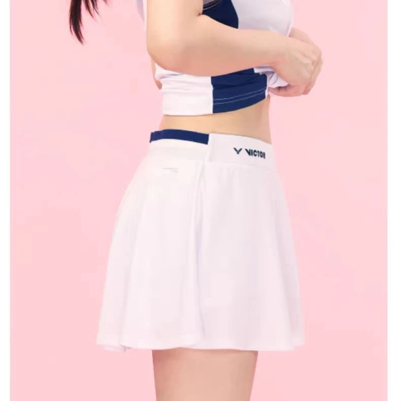 VICTOR威克多胜利羽毛球服训练系列针织运动短裙子速干透气K51302