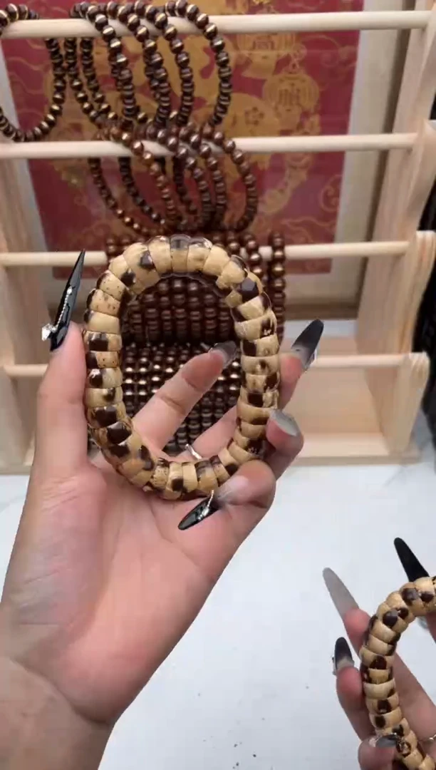 紫金鼠吊坠9号手串