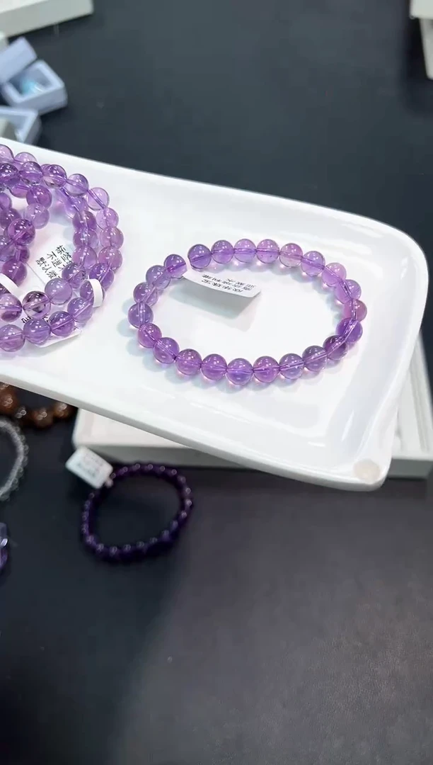 【闪购商品】水晶手串未镶嵌65g多样性发其一/1条默认微瑕