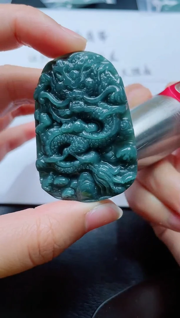 颈饰未镶嵌翡翠多样性发货随机发货-龙牌68