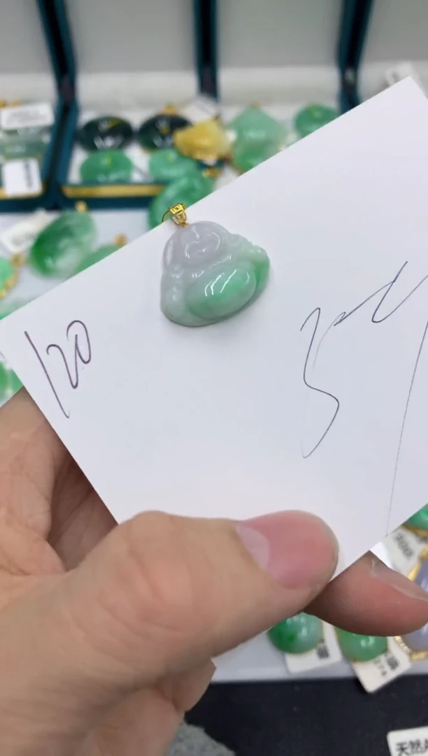 【闪购商品】翡翠颈饰18K金镶嵌号链接11111