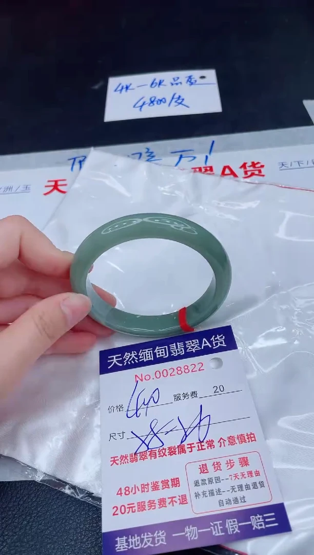 未镶嵌手镯翡翠400.00
