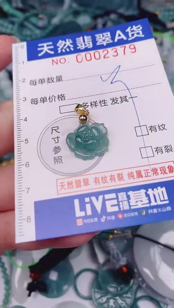 颈饰未镶嵌翡翠00002379