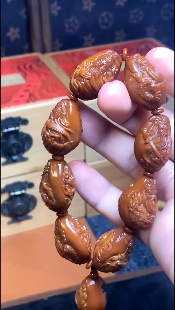 橄榄核手串/手链橄榄核精品核雕