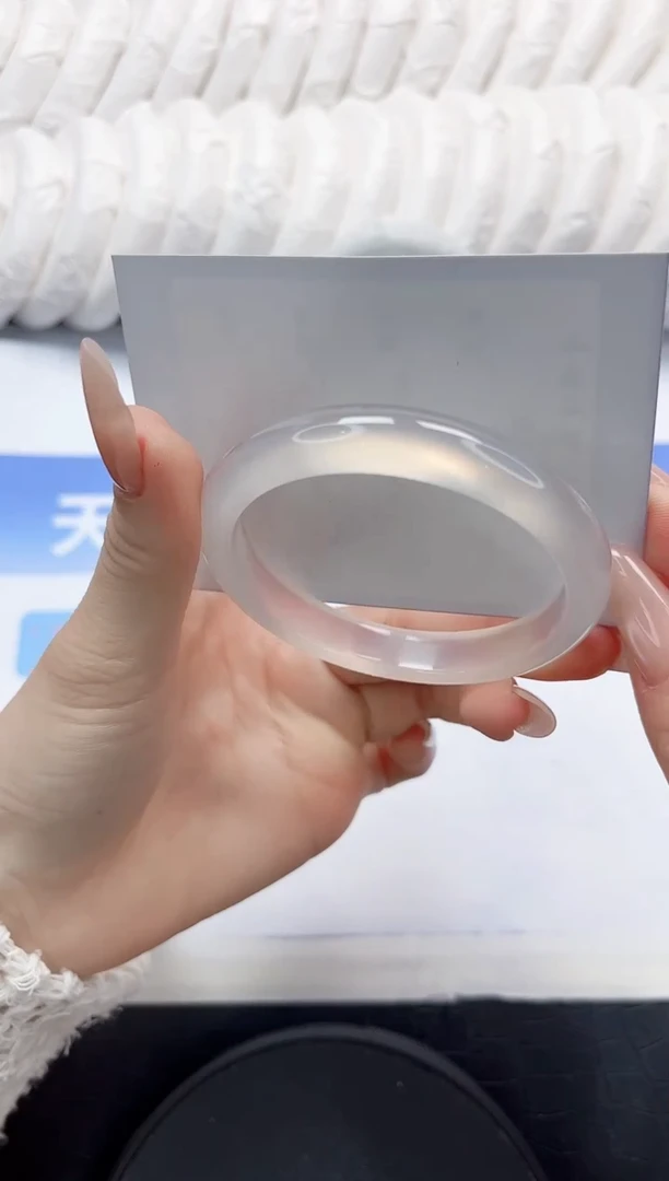 石英质玉手镯未镶嵌A10-54.8