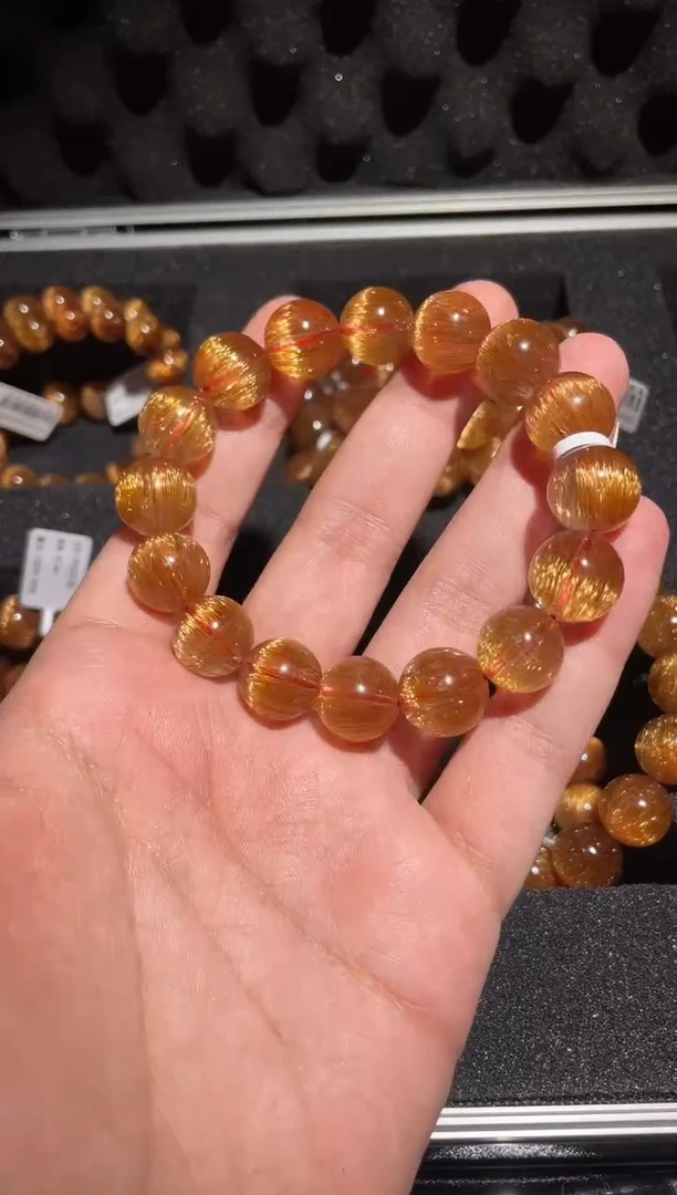 【闪购商品】水晶手链未镶嵌发晶单圈A13（多样性发其一）