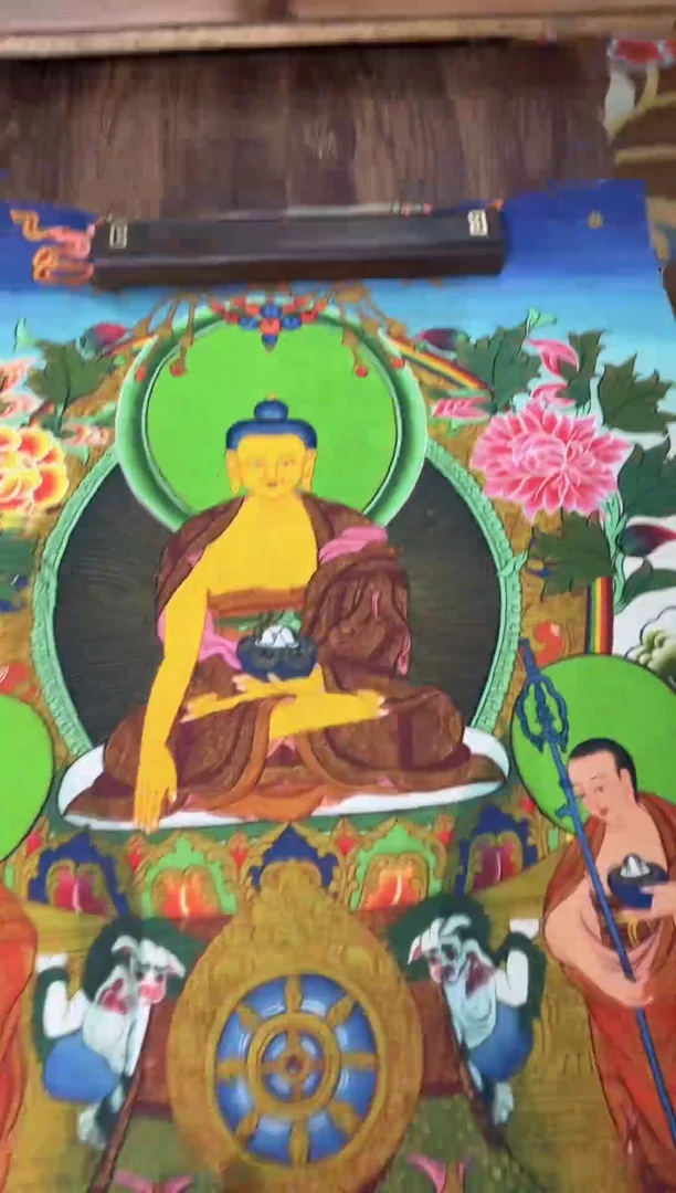 卷轴画晓晓的唐卡tk16