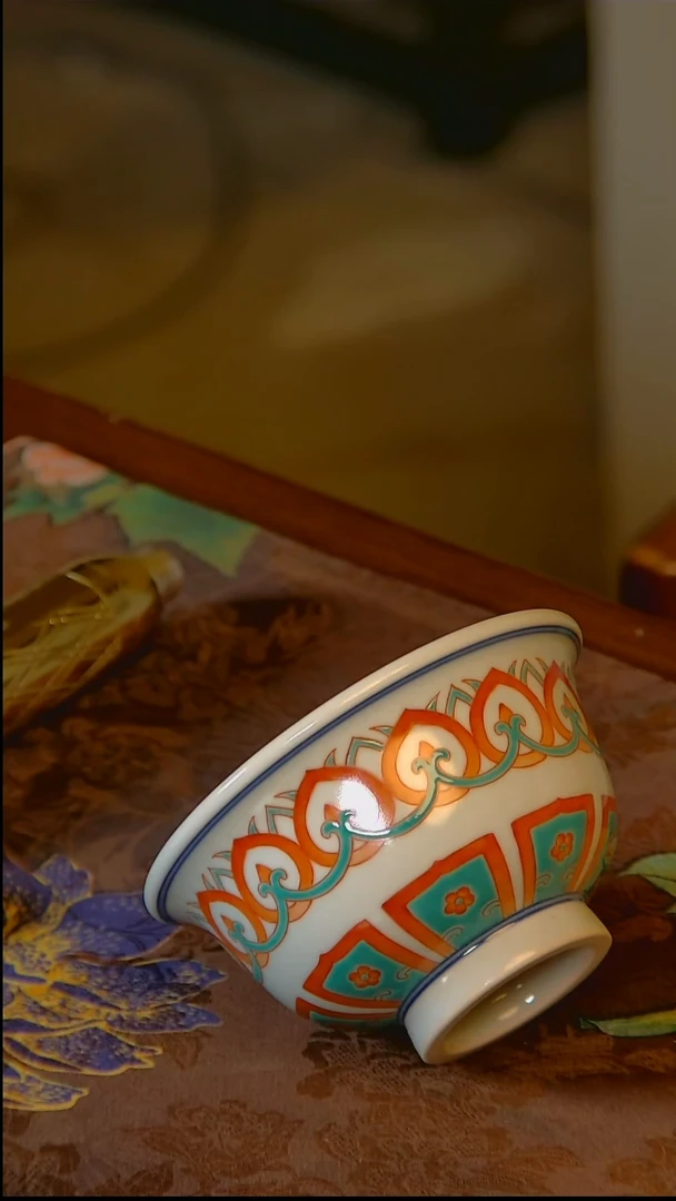 杯手工手绘杯杯很美丽