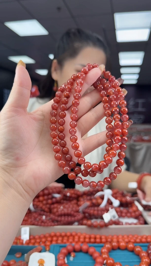 未镶嵌珠串南红玛瑙多样发其一/8/HS816700818