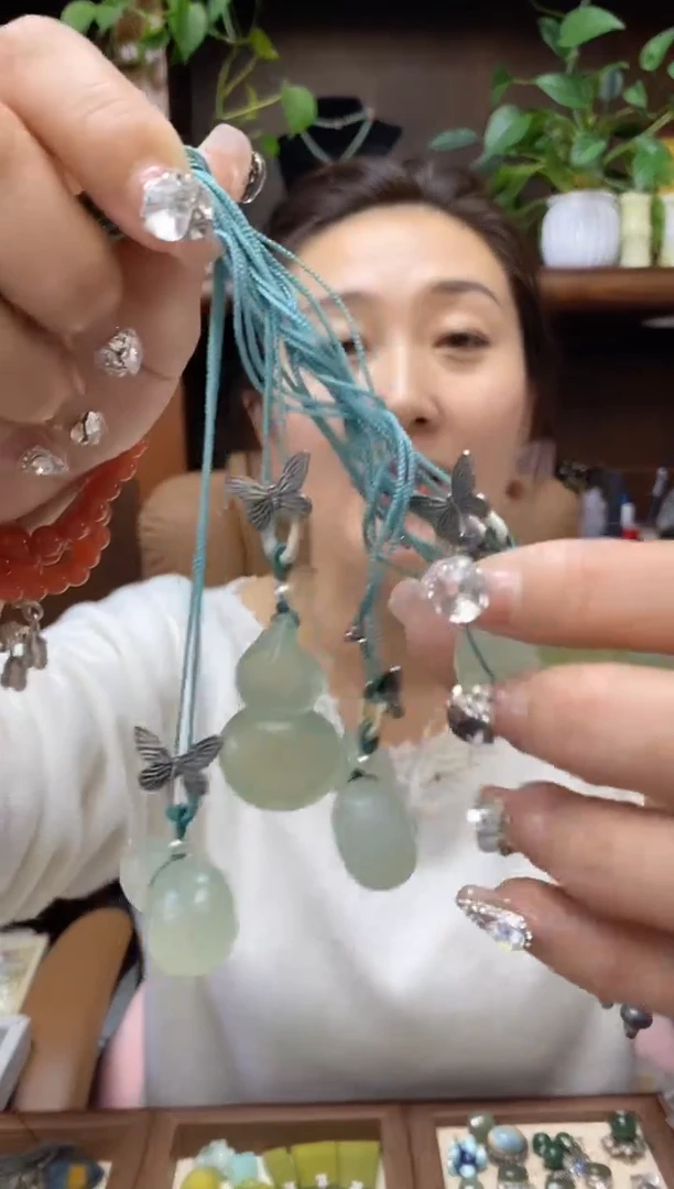 未镶嵌岫玉吊坠多样性发货其中发一