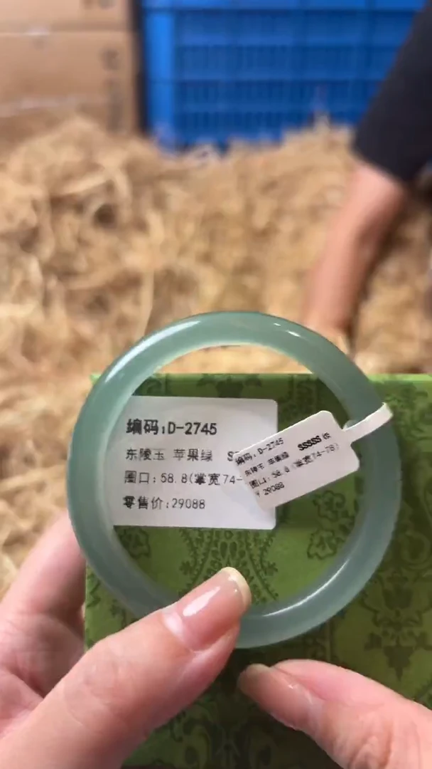 未镶嵌手镯石英质玉D-2745-58.8