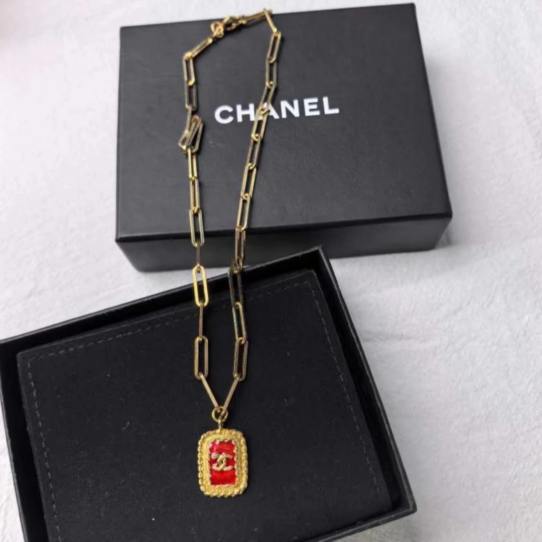 95新 Chanel/香奈儿 铭牌项链 18164787