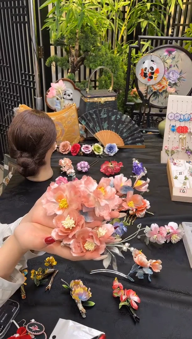 织绣萌**蜜非遗苏绣饰品