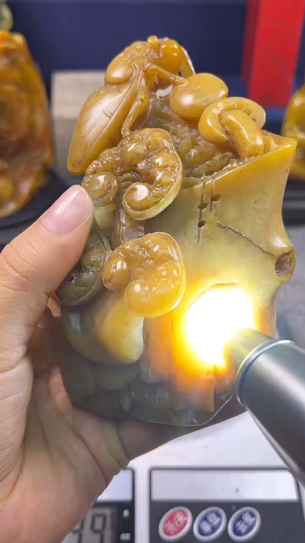 寿山石印石  篆刻印章