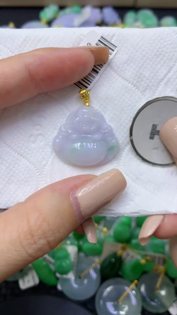 颈饰未镶嵌翡翠天然缅甸翡翠A货