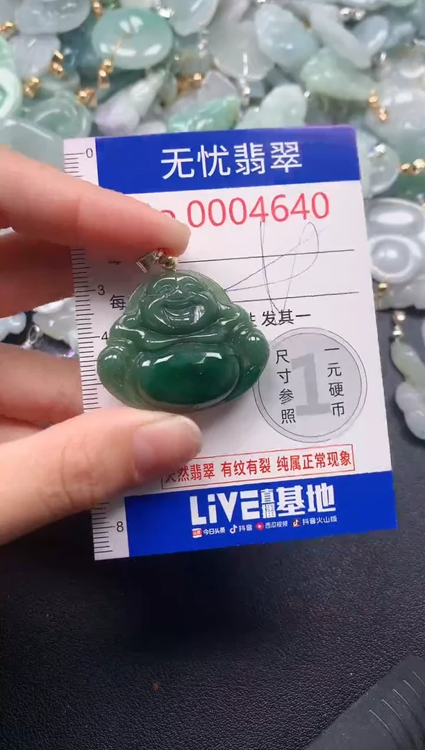 吊坠(不含链)未镶嵌翡翠4640