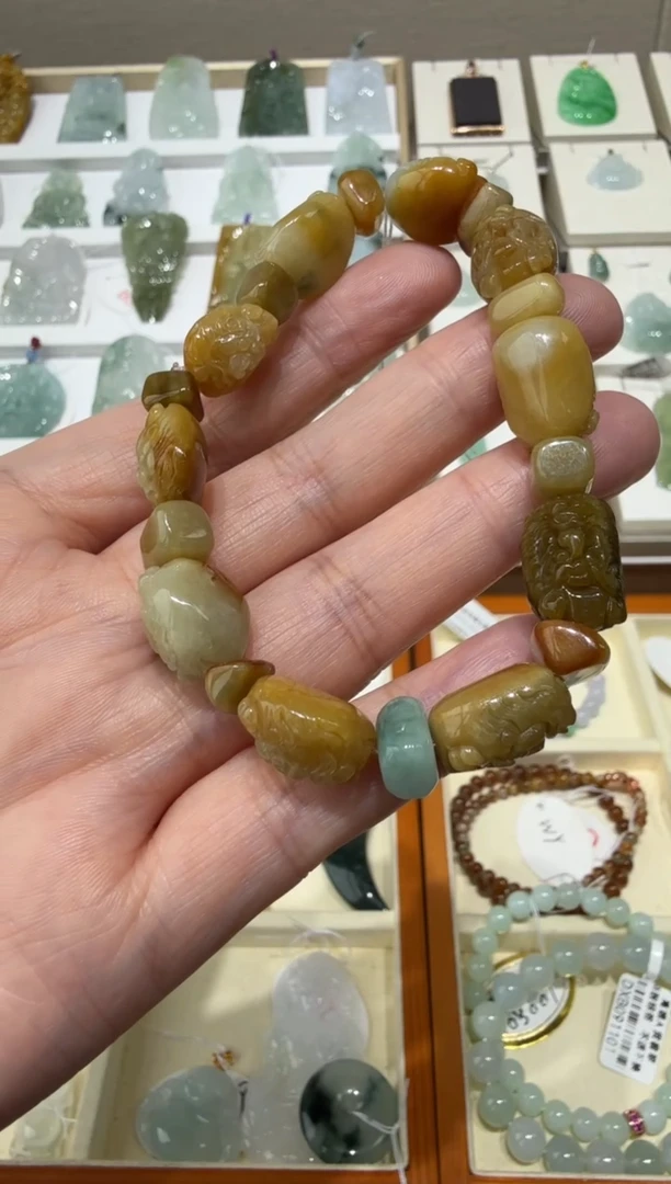 未镶嵌挂件翡翠A货翡翠多样性孤品