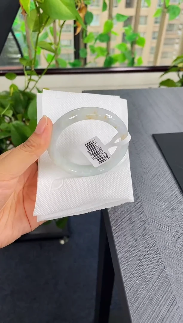 未镶嵌手镯翡翠032-57.5