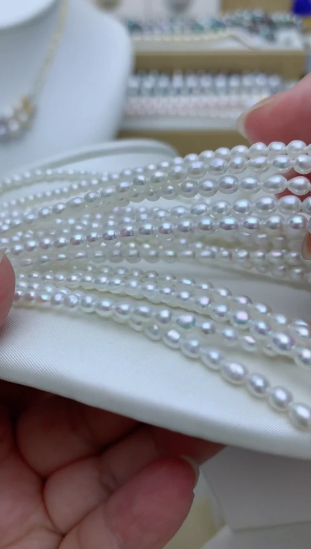 淡水珍珠未镶嵌项链e29 多样性发其一