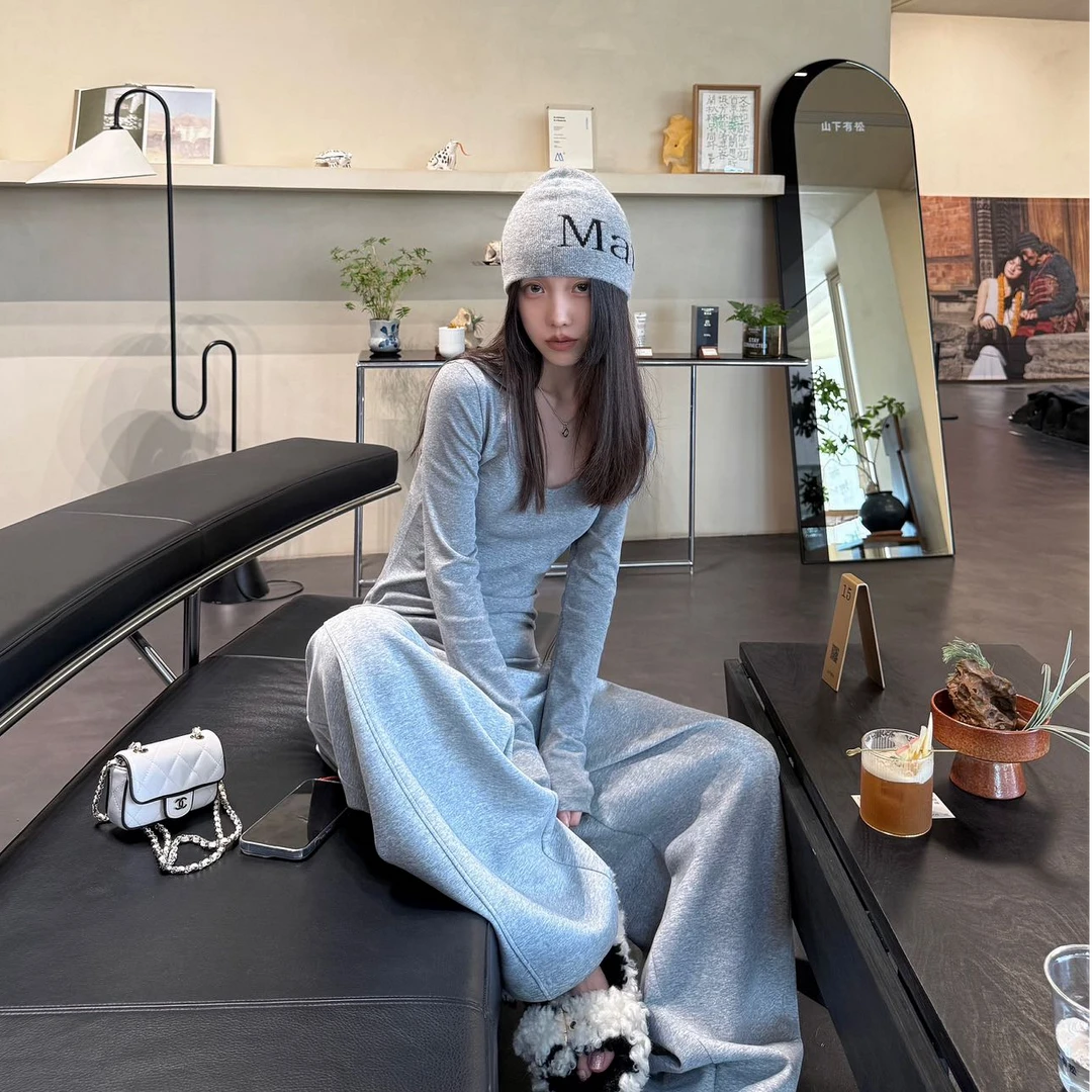 2025秋季新款时尚套装气质显瘦洋气休闲百搭性感辣妹外出上衣长裤