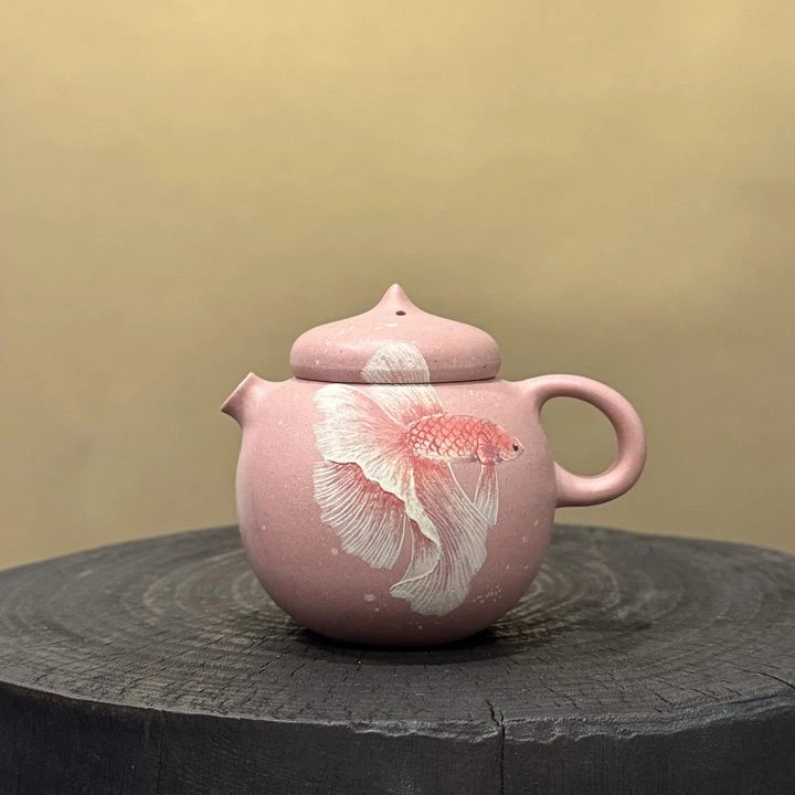 【古月壶来】D1307托斯卡纳粉”婚纱鱼“160cc