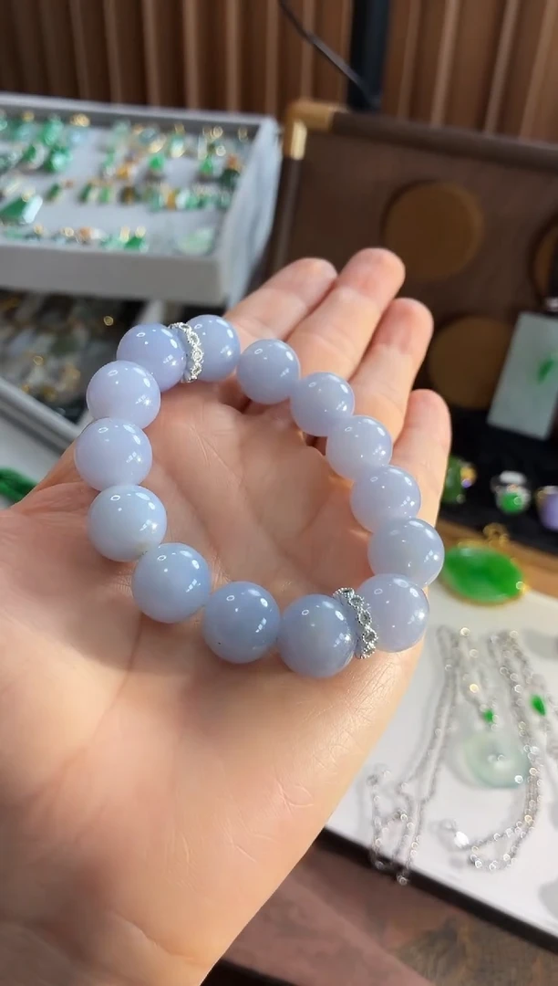 未镶嵌手链翡翠手串