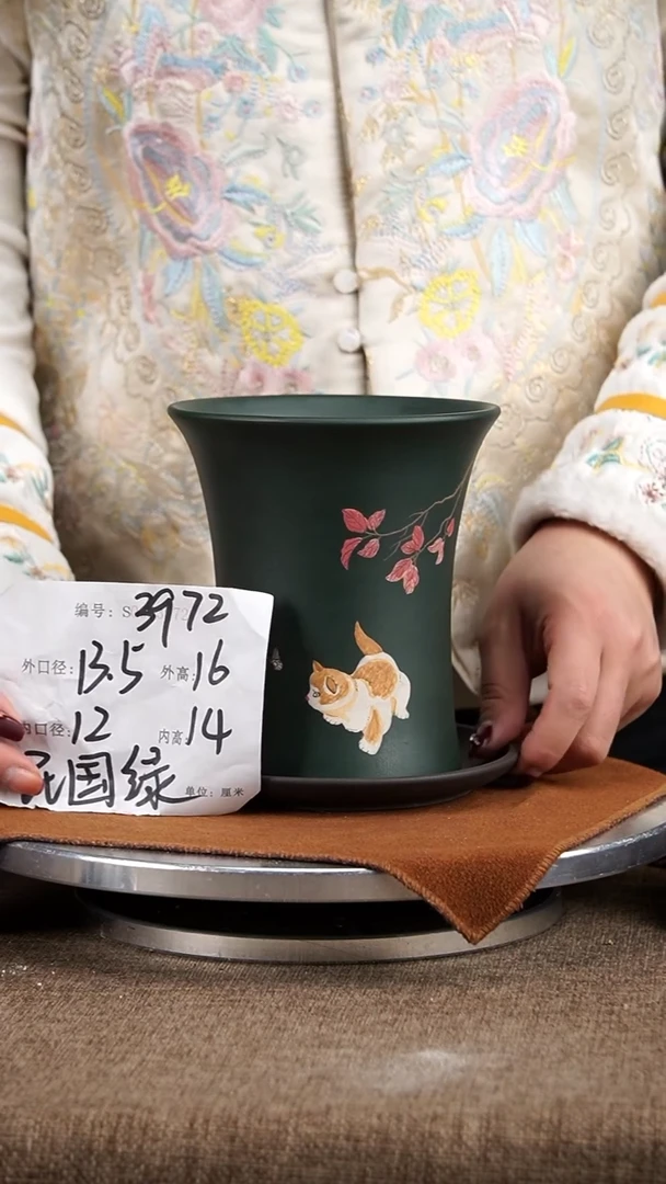 【闪购商品】紫砂花盆紫砂花盆3972+z