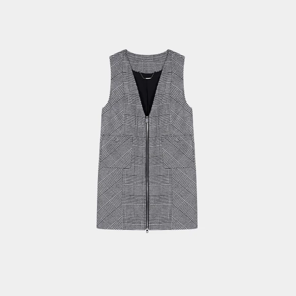 【逸格】细纹千鸟格连衣裙BS6165-S3