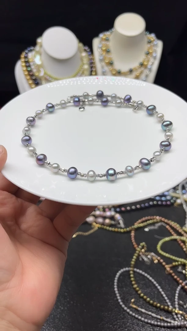 【闪购商品】淡水珍珠颈饰未镶嵌多人