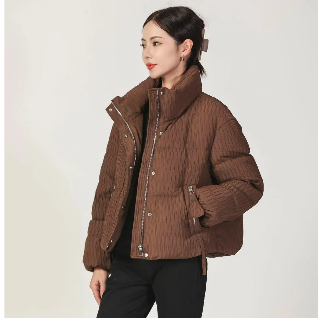 吉米赛欧【重工肌理感羽绒服】 9L2455681 高质量韩版