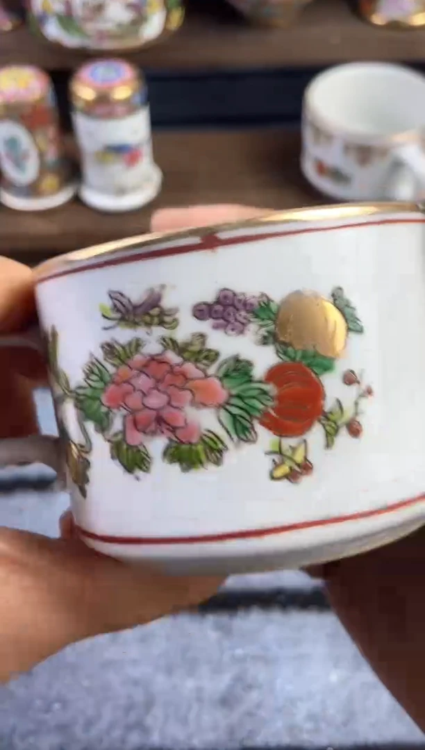 瓷片微瑕慎拍景德镇窑老厂瓷器