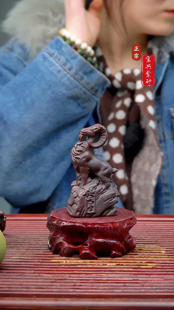 紫砂茶宠宜兴子紫砂摆件