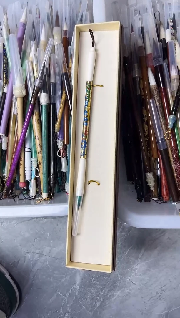 E938定制链接 毛笔1支微瑕