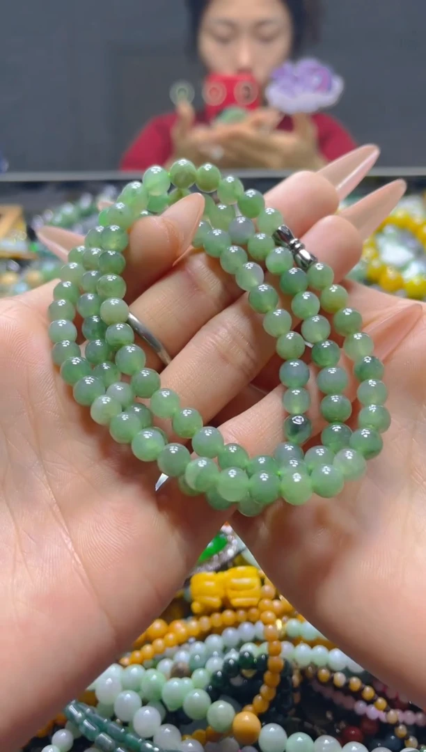 颈饰未镶嵌翡翠5MM