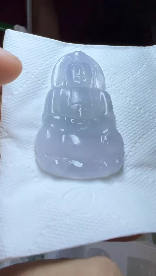 未镶嵌定制翡翠观音