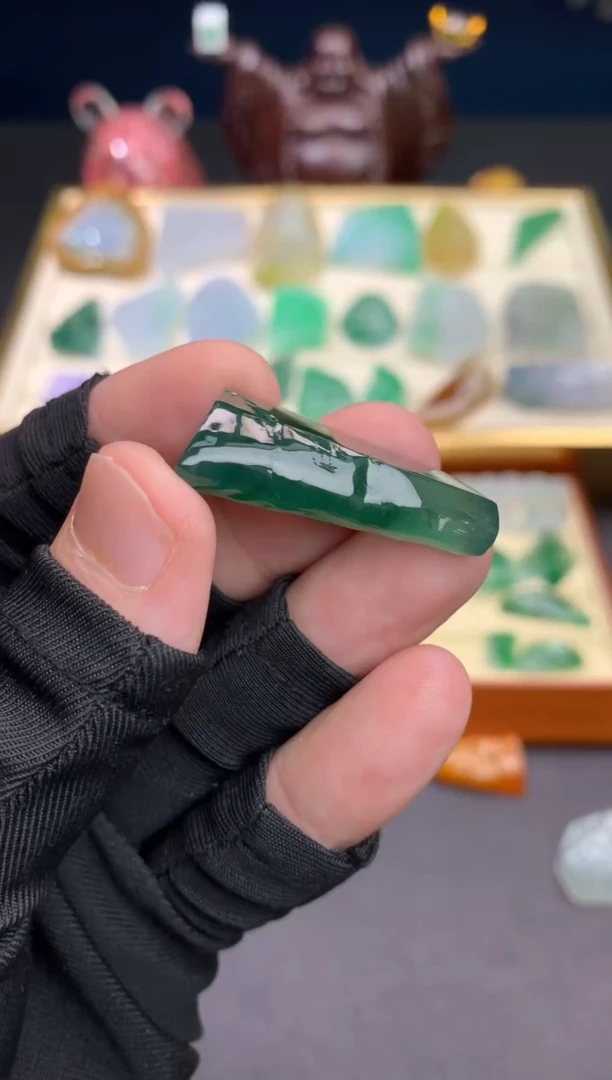 未镶嵌定制翡翠天然翡翠裸石（包工）