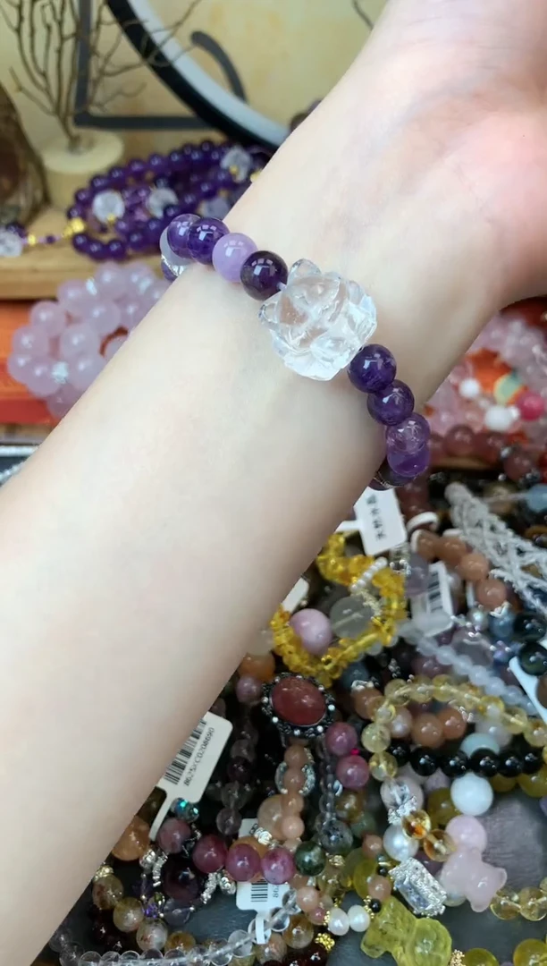 【闪购商品】水晶手链未镶嵌花语轩233