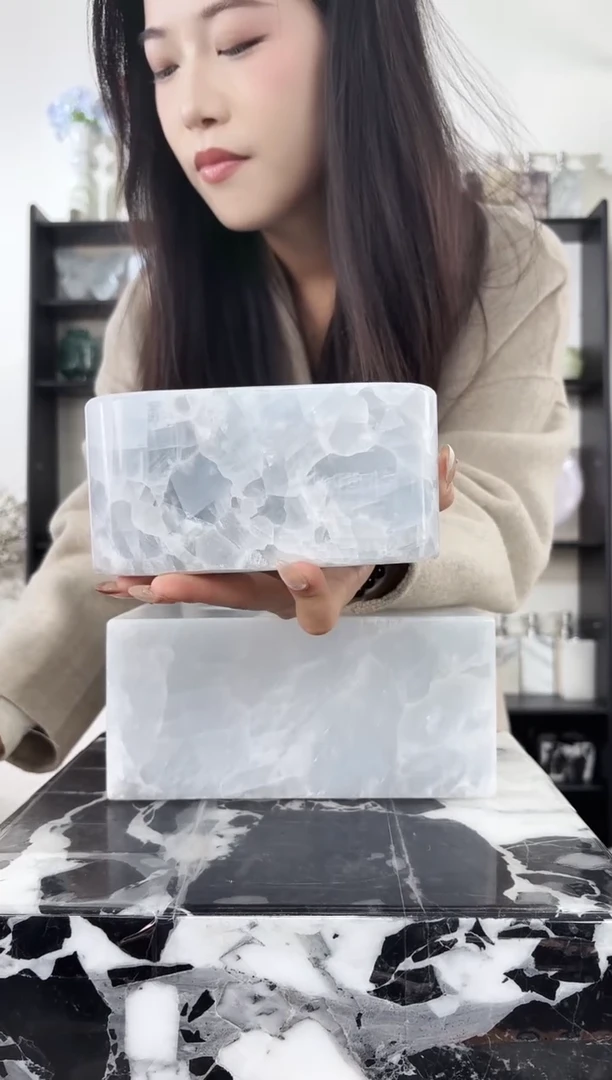 石材冰川蓝牙刷架（瑕）