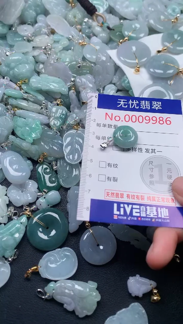 颈饰未镶嵌翡翠9986