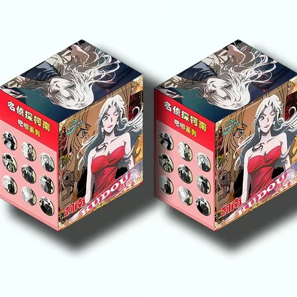 （PLAY大反派）清和文创—侦探柯南吧唧经典原画风收藏款第一弹